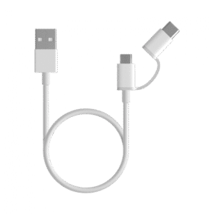 Câble USB Mi 2-en-1 (Micro USB vers Type C) 100 cm